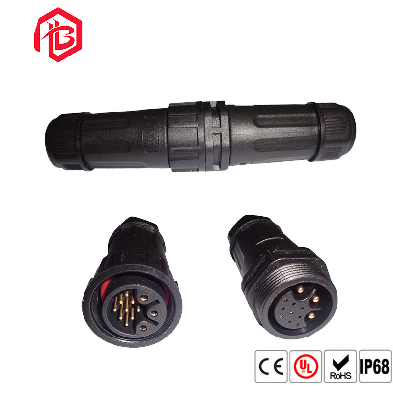  IP69 M23 12 Pin Connector Waterproof Extension Cord Connectors Manufactures
