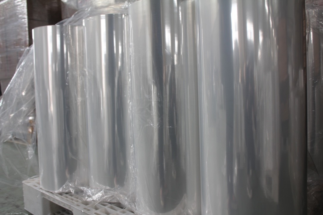  POF Pallet Shrink Wrap Film , Industrial Pallet Cling Film Multi Color Size Custom Manufactures