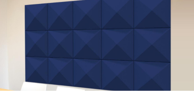  Colorful Wall Decoration 3D Acoustic Panel Meeting Room Restaurant Manufactures