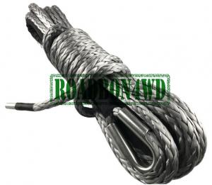 China 12 strand blue synthetic atv/utv winch cable/rope for tractor tug winch lines on sale