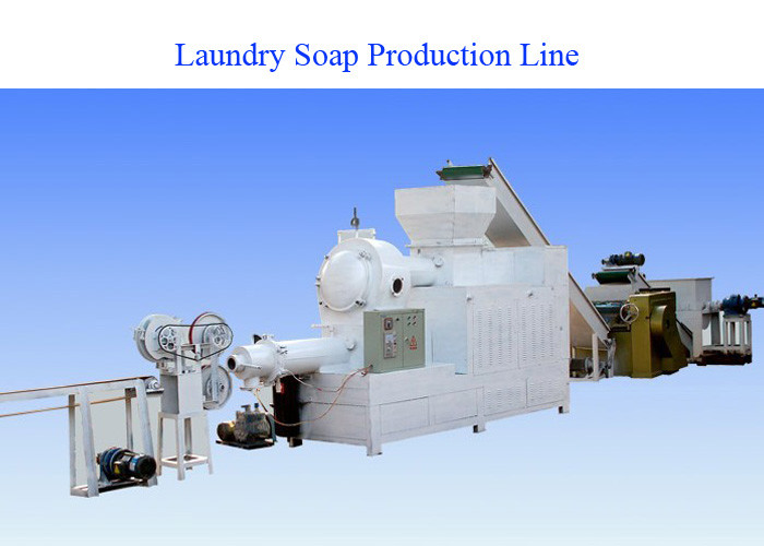 China 100-2000kg / H Laundry Soap Bars Toilet Soap Making Machine on sale