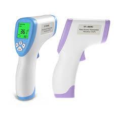  Contactless Head Touchless Non Contact Infrared Forehead Thermometer Manufactures