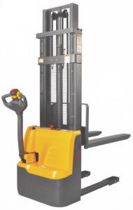  Warehouse Electric Pallet Jack Stacker , 1 Ton Pallet Stacker Forklift 3M Lift Height Manufactures