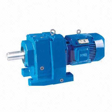 China Industrial helical inline gear motor, customized specifications are accepted  on sale