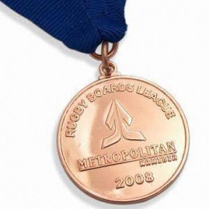  Metropolitan Medals, Made of Copper, with Blue Ribbon Manufactures