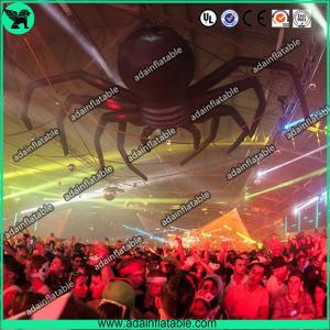 Halloween Event Advertising Black Inflatable Spider Giant Inflatable Animal Manufactures