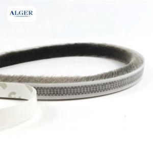 China ABM Various Types Aluminum Sliding Window Weather Strip Wool Pile Seal Strip for Glass Door on sale