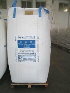 China Flexible  Type B PP Pellets Big Bag FIBC bags with 4 loops for Carbon white / Silica on sale