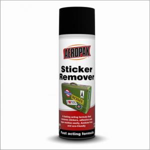  500ml Adhesive Sticker Remover Spray Metal Can Aeropak LPG Gas Manufactures