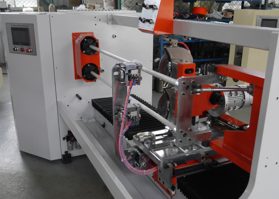  Compression Resistance 38mm Tape Roll Cutting Machine Manufactures
