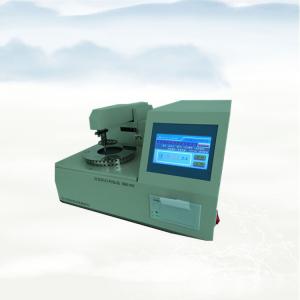  Automatic open flash point tester for gear oil hydraulic oil turbine oil ASTMD 92 Cleveland open cup method Manufactures