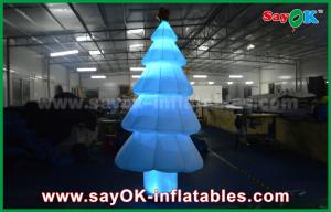 China 3m Inflatable Light Decoration LED Lighting Christmas Tree With Nylon Material on sale