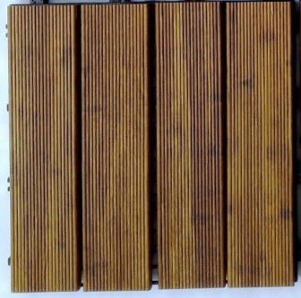 Buy cheap DIY Outdoor Bamboo Decking Tiles from wholesalers