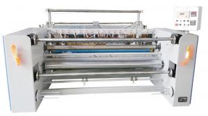  Humanistic Vertical Structure Fabric Slitting Machine Saving Space With Hot Cutter Manufactures