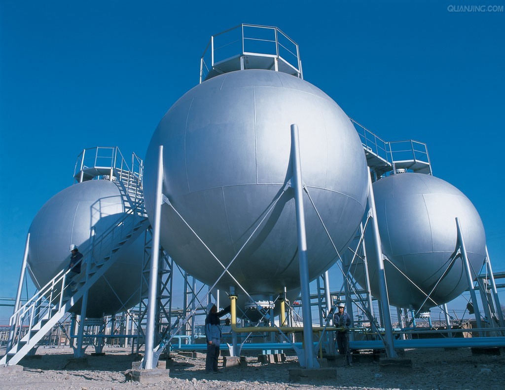  Triple Wall Stainless Steel Pressure Vessel Tank , Natural Gas Storage Tank Manufactures