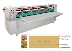 China Creasing / Slitting Corrugated Carton Box Making Machine , Cardboard Box Maker on sale
