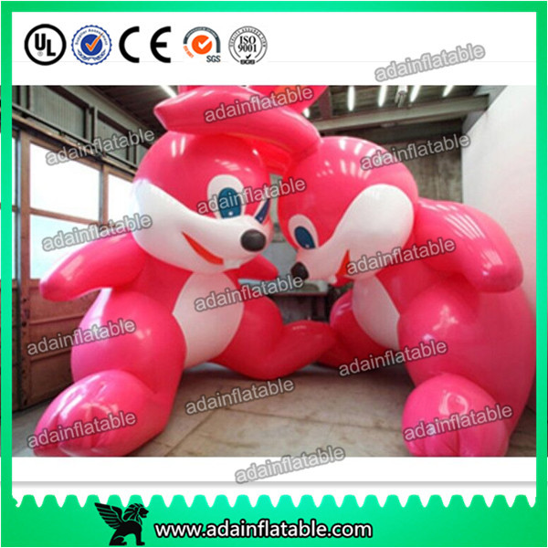  3m Giant Decoration Easter Inflatable Bugs Bunny/ Pink Inflatable Rabbit Manufactures