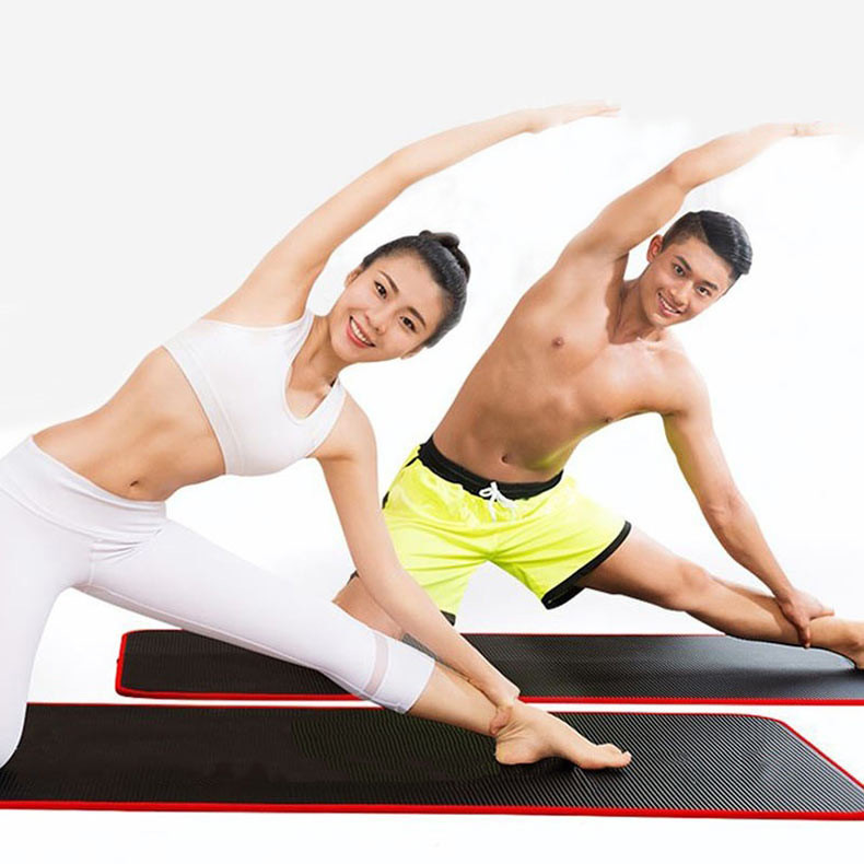 China Non Slip	Fitness Yoga Mat Extra Thick Yoga Mat 10mm NRB Material For Men / Women on sale