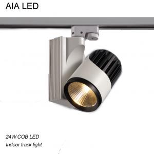  Creechip 24degree 60degree COB LED 24W Track light for Exhibition decoration Manufactures