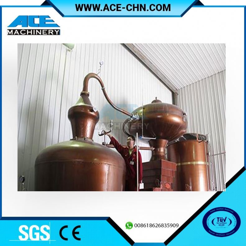  Copper Alcohol Distillation Equipment System For Sale & Copper Whiskey Still Equipment For Sale Manufactures