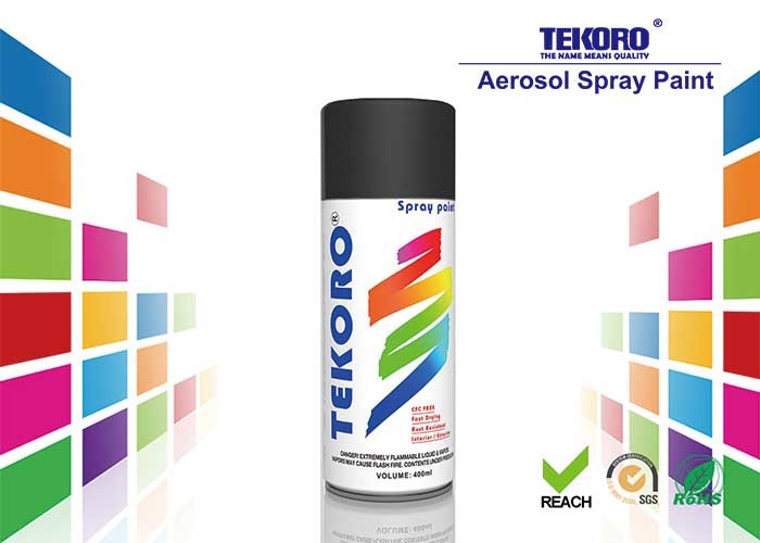  Interior &amp; Exterior Enamel Spray Paint Various Colors For Furniture / Bicycles Manufactures