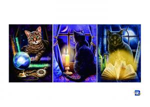  Wall Art 3D Lenticular Picture Flip Cute Cats And Dolphins With 12X17 Inches Manufactures