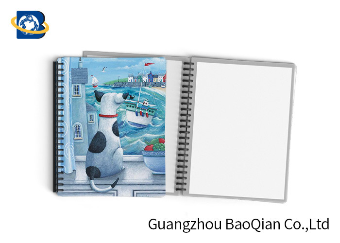  Durable Custom Printed Notebooks , A4/A5/A6 3D Lenticular Cover CMYK Offset Printing Manufactures