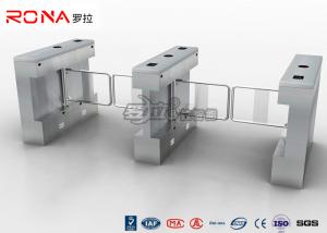  Waterproof Swing Gate Turnstile SUS304 Access Control By Swiping Card RFID Manufactures