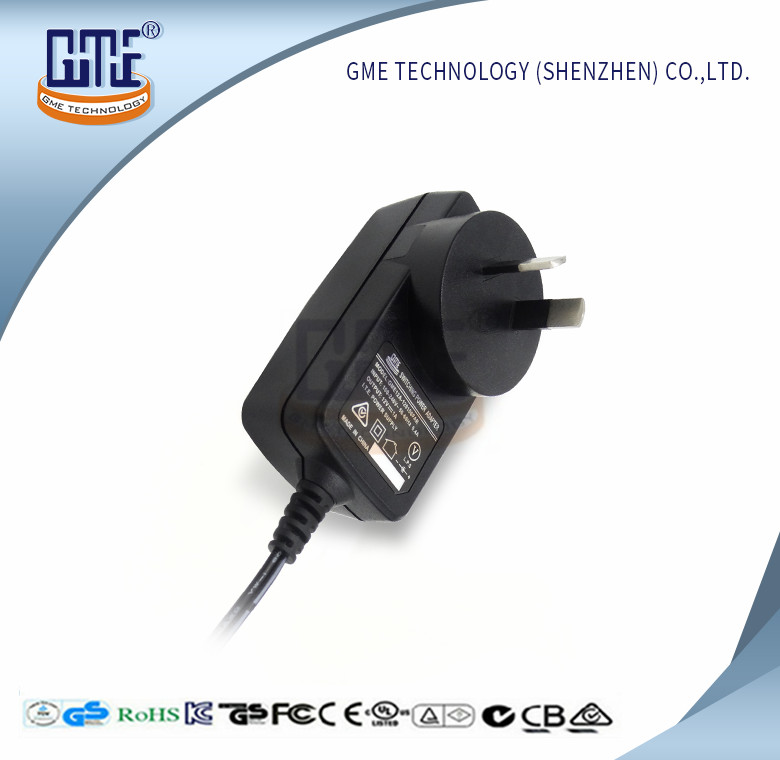  RCM Approved AC DC Power Adapter 12V 1A Australia Plug For Humidifier Manufactures