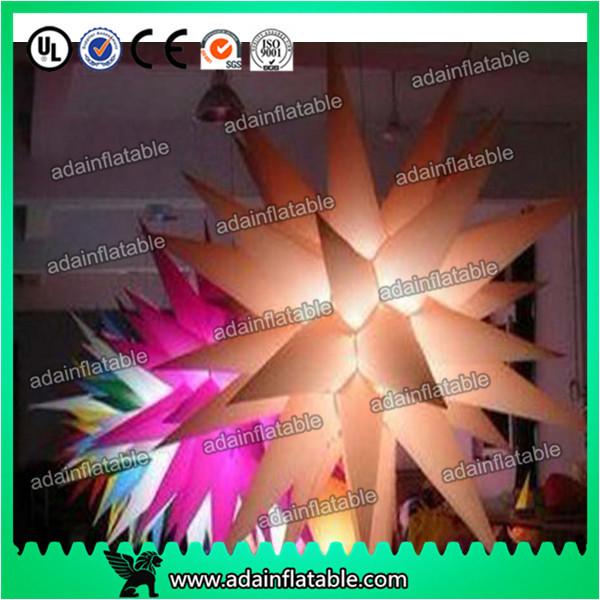  Color Customed LED Lighting Inflatable Stars For Parties Decoration Manufactures