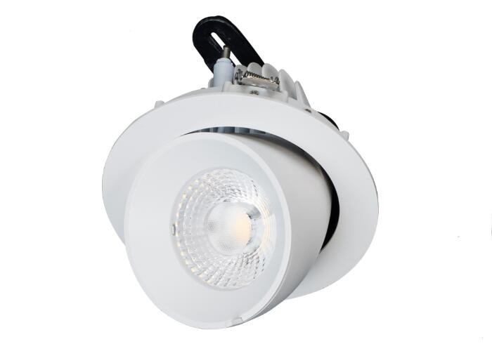  25W 35W 50W 60 Degree Adjustable LED Down Light Rotational Gimbal Aluminum Warm White Manufactures