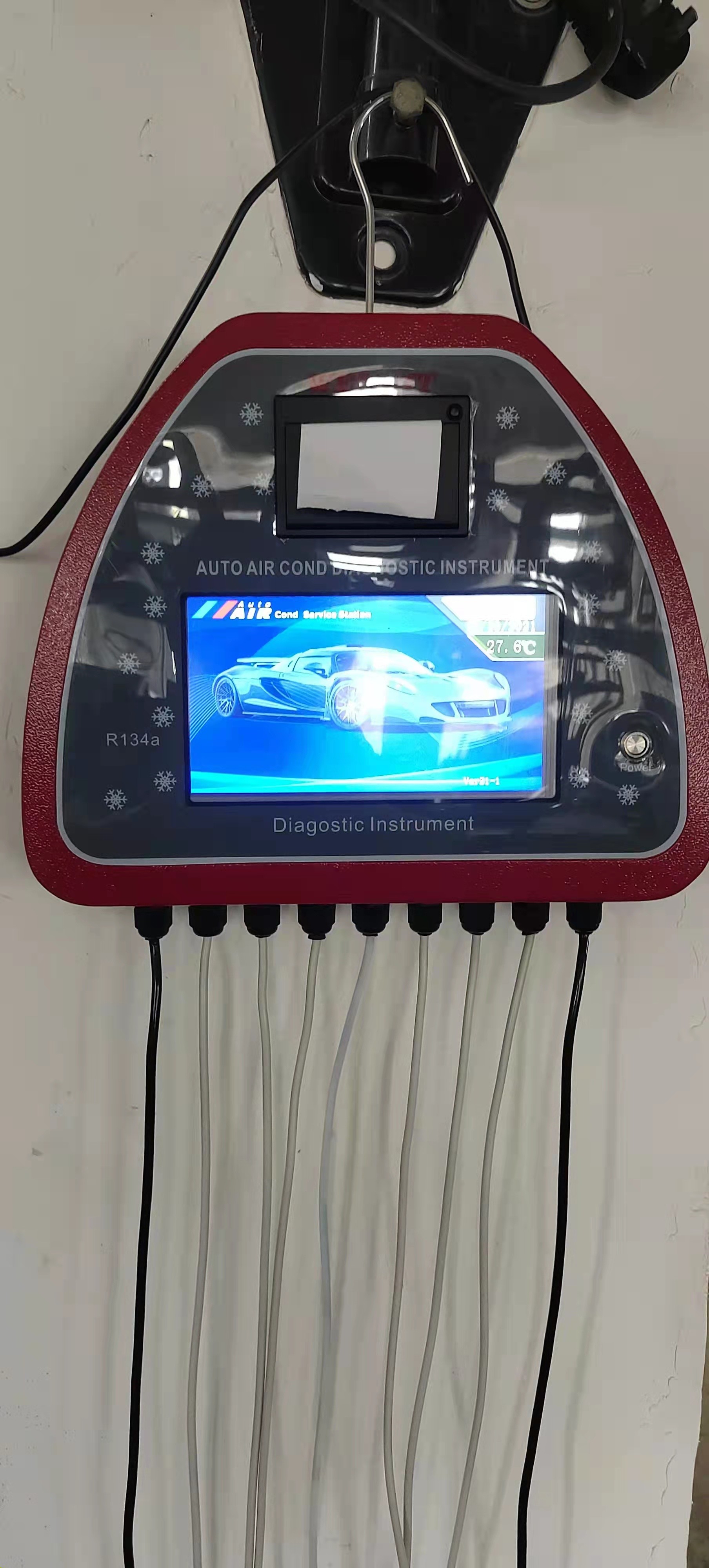  Portable Car Air Conditioning Diagnostic Instrument With Printing Function Manufactures