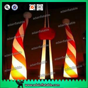  Inflatable Candy，Custom Durable Advertising Inflatable Candy Cane For Christmas Holiday Manufactures