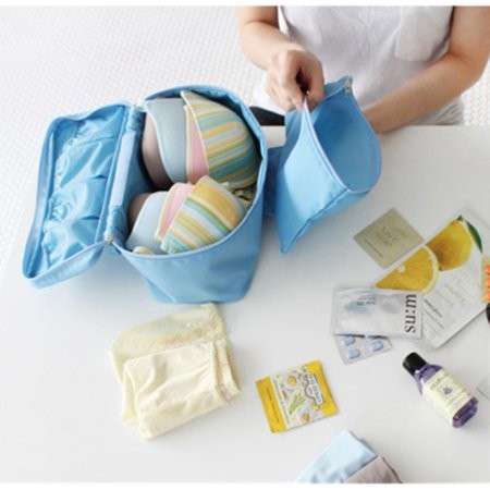  Portable Travel Drawer Dividers Closet Organizers Bra Underwear Storage Bag Manufactures