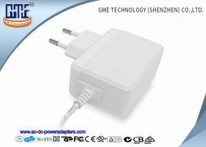  White Anti jamming 5V 2A AC DC Power Adapter with Core for Speaker Manufactures