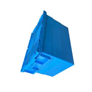 ISO9001 600x400 Blue HDPE Plastic Pallet ESD For Move House Storing Files