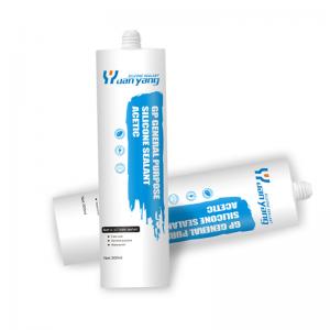  Neutral Structural Construction Silicone Sealant 100% Black Silicone Adhesive Sealant Manufactures