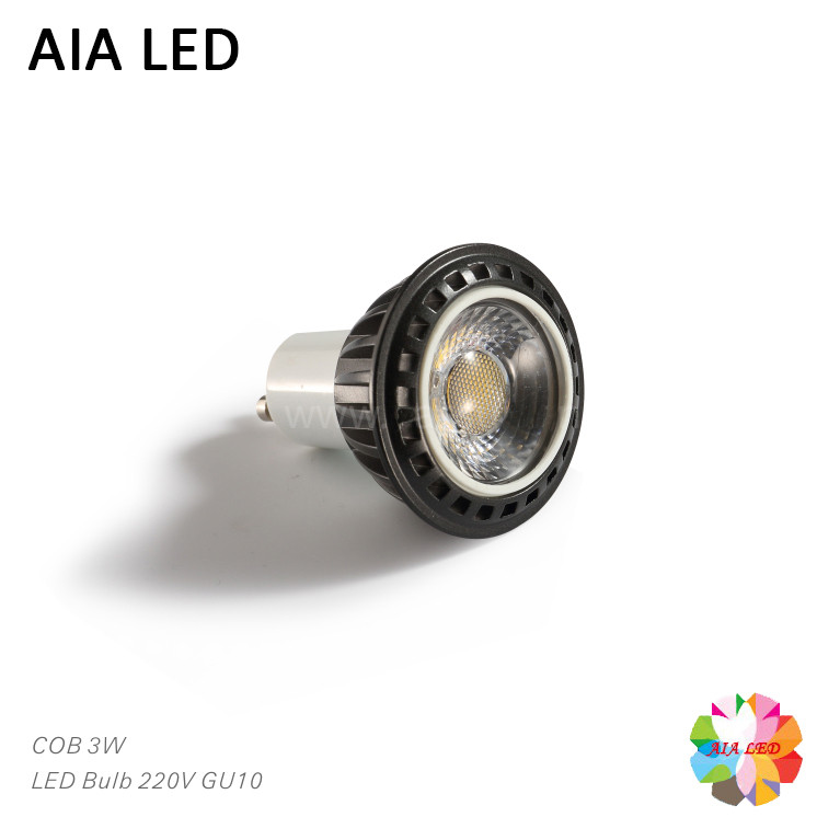  Modern led bulb aluminium led lighting Cob GU10 indoor LED lamp Manufactures