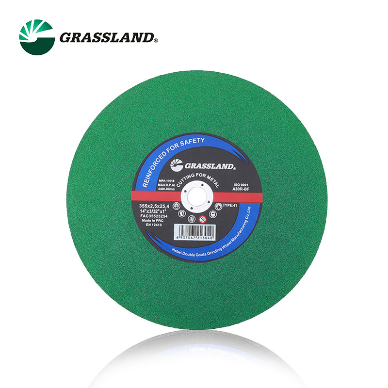  MPA Metal 355mm 14 Inch Resin Green Cutting Disc Manufactures