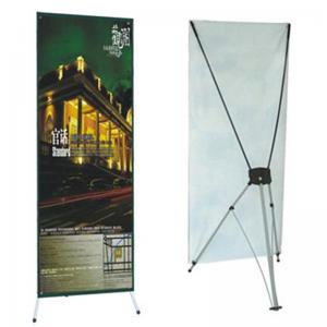  Advertising  graphic banner stand Trade Show Display X Banner Stand With PVC Banner Manufactures
