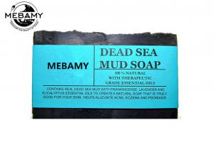 China Dead Sea Mud Organic Handmade Soap , Essential Oil Natural Lavender Soap Skin Clean on sale