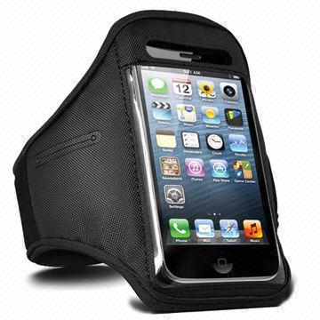 China Brand New Black Sport Arm/Gym Band Case Pouch for iPhone 5 on sale