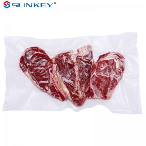 China Embossed Vacuum Sealer Bags Compression Custom Food Grade Vacuum Pack Bags For Food on sale