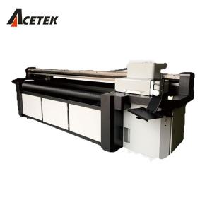  3.2m UV Textile Printer , Hybrid Printing Machine 4/8pcs Head Manufactures