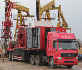 oilfield Coiled Tubing Truck
