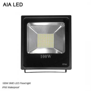  Square and exterior IP66  SMD 100W LED Flood light for park usd Manufactures