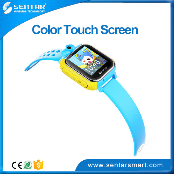  Factory hot sale kids GPS tracker smart watch V83 with GSM SOS calling function for children Manufactures