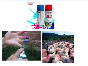  Fast Drying Livestock Spray Paint 600ml Waterproof Sheep Marking Spray Paint Manufactures