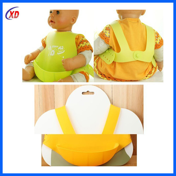 wholesale easy clean silicone  baby  bibs  with  FDA  High Grade for sale