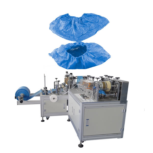  High Quality Automatic Disposable Plastic Shoe Cover Making Machine Manufactures